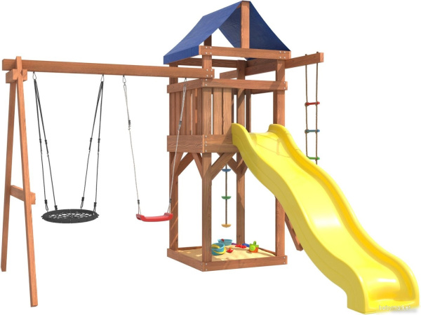 National Tree Company С качелями лодочка и гнездом 60 IgroWoods ДП-3