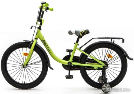Детский велосипед Zigzag ZG-1884 (зеленый)