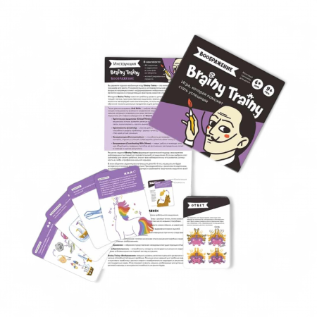 Купить Настольная игра Brainy Trainy Воображение УМ463 для детей - фото товара