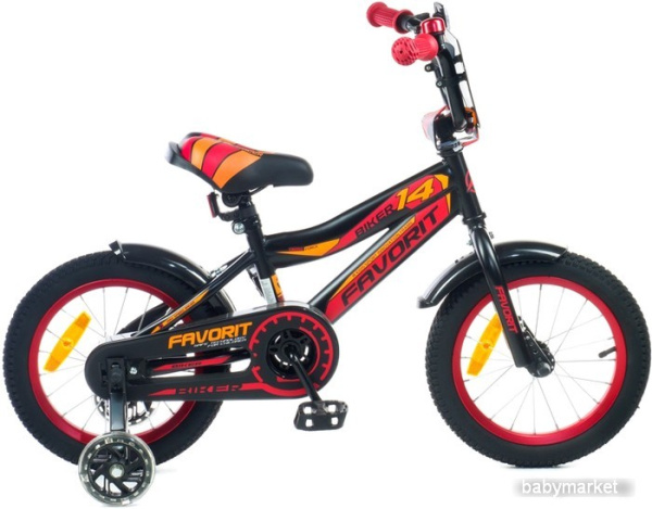 Детский велосипед Favorit Biker BIK-14RD Красный