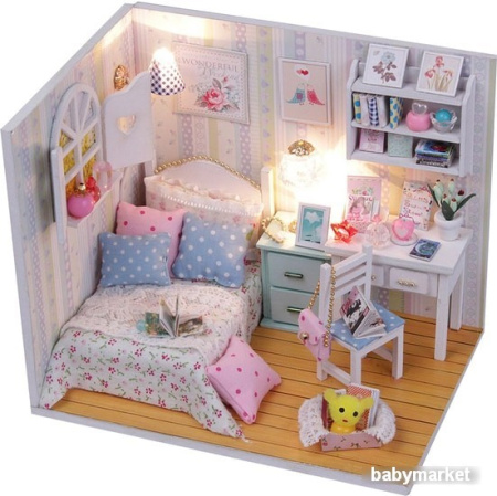 Румбокс Hobby Day DIY Mini House Комната Полины (M013)