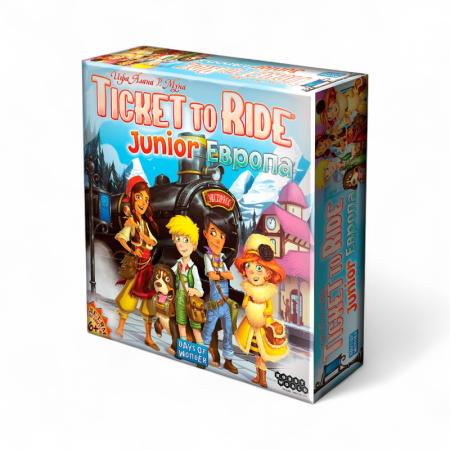 Настольная игра Мир Хобби Ticket To Ride: Junior. Европа