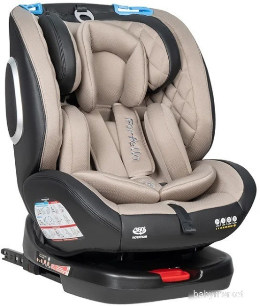 Farfello Isofix YB102A(2) 2024 (бежевый/черный)