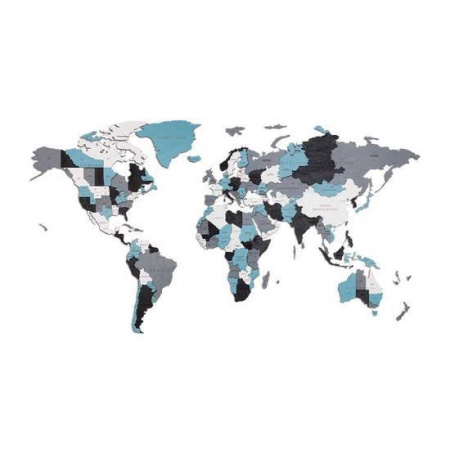 Сборная модель EWA «Карта Мира Medium» Смоуки Дримс