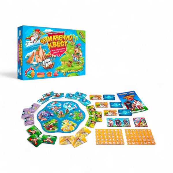 Настольная игра doJoy Чумачечий квест DJ-BG11 - детский товар