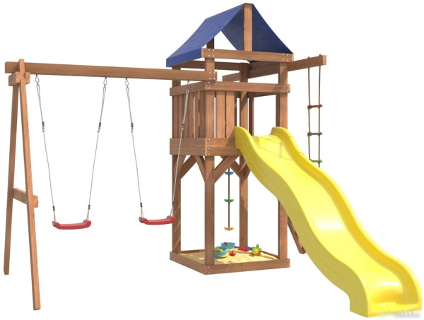 National Tree Company С качелями лодочка для улицы и дачи IgroWoods ДП-1