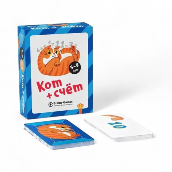 Настольная игра Brainy Games Кот + счет УМ517 - детский товар