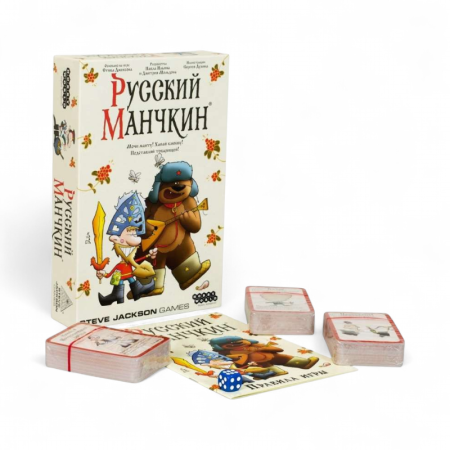 Купить Настольная игра Мир Хобби Русский Манчкин для детей - фото товара