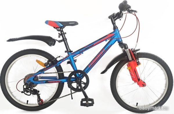 Детский велосипед Favorit Mateo 20VA MAT20V10BL-AL Синий