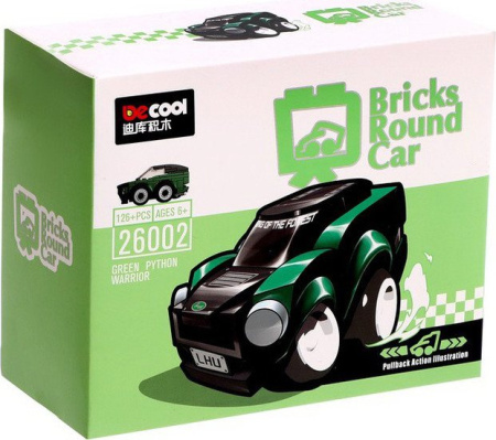 Конструктор Decool Bricks Round Car 26002 Спорткар