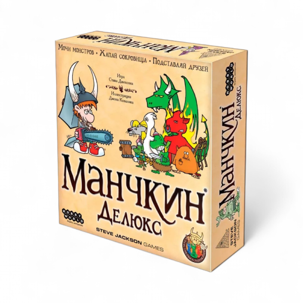 Настольная игра Мир Хобби Манчкин. Делюкс