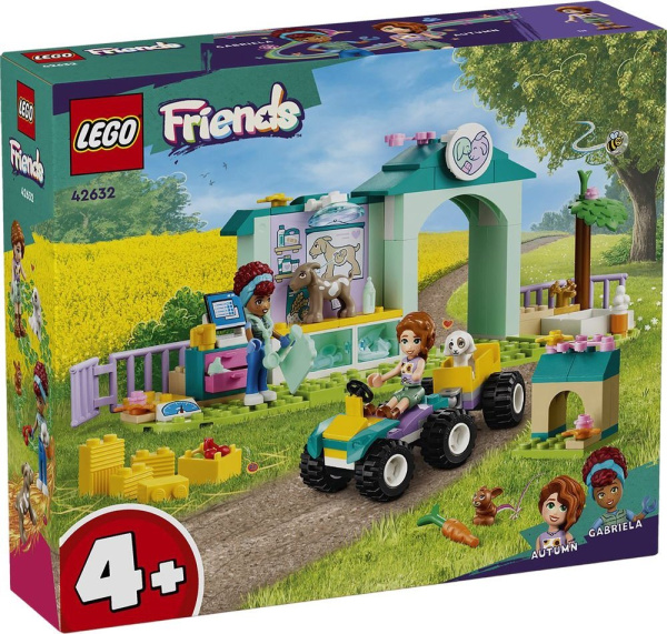Конструктор Lego Friends Ветеринарная клиника для сельскохозяйственных животных 42632