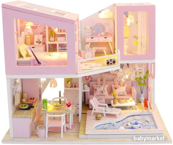Hobby Day MiniHouse Розовый фламинго M915 - детский товар