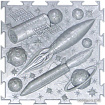 Ортопедический коврик Ортодон Космос (серый)