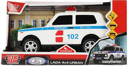 Внедорожник Технопарк Lada 4x4 Urban URBANBLACK-20PLPOL-WH