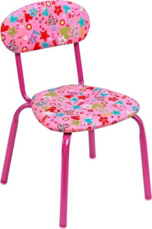 Детский стул Nika СТУ5 (сердечки розовые)