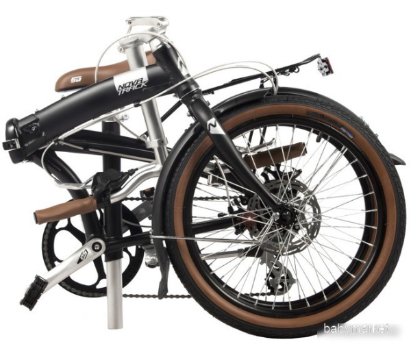 Novatrack Town alloy 8 D 2024 (черный) - детский товар