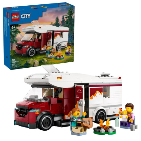 Купить LEGO City Кемпер-фургон для отдыха и приключений 60454 для детей - фото товара