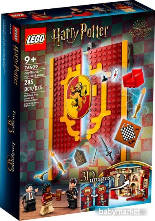 Конструктор Lego 76409 Гарри Поттер Знамя Дома Гриффиндора