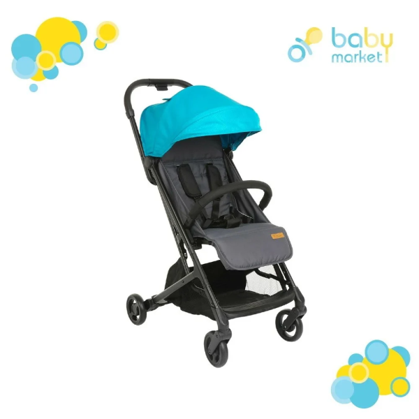 Коляска прогулочная «книга» Pituso Style S316B0 Бирюзовый