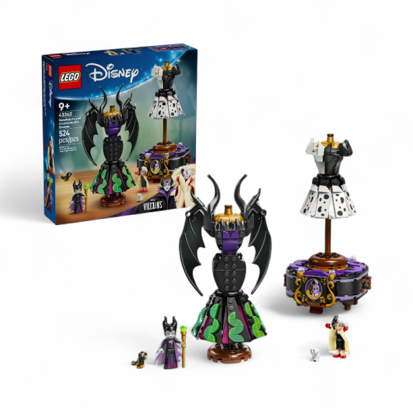 Конструктор Lego Disney Princess Платья Малефисенты и Круэллы Де Виль 43262 - детский товар