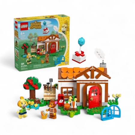 Купить LEGO Animal Crossing 77049 Визит в дом Изабель для детей - фото товара
