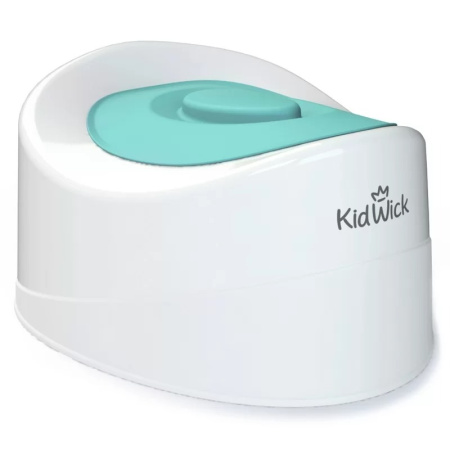 Детский горшок с крышкой Kidwick Мини KW010102 Белый