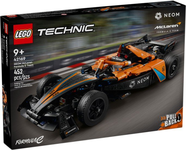 Конструктор Lego Technic Neom Mclaren Formula E Race Car 42169