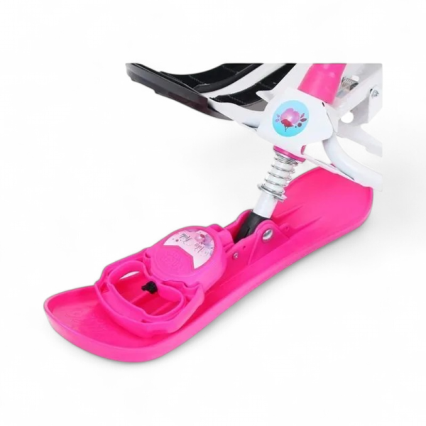 Снегокат Nika Бабочки СНК/Б2 Белый каркас