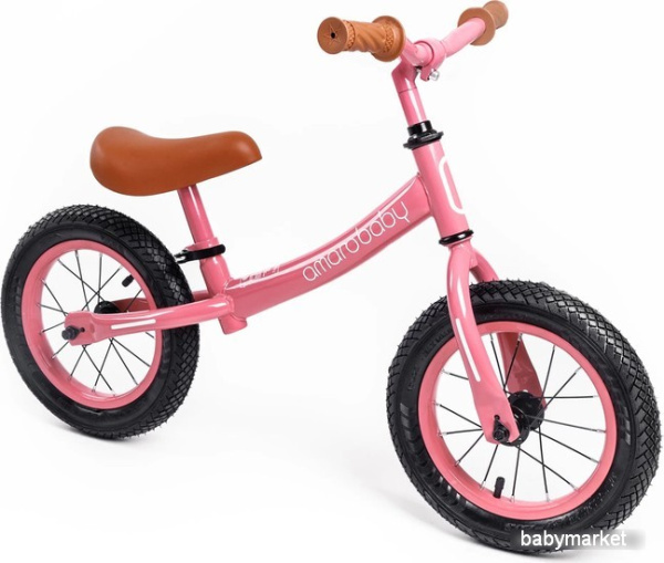 Беговел Amarobaby Road Racer Розовый
