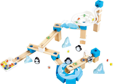 Купить Hape Гонки пингвины в Антарктиде E1113_HP для детей - фото товара