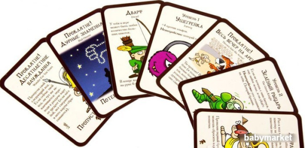 Настольная игра Мир Хобби Легендарный Манчкин - детский товар