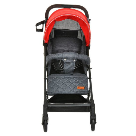 Купить Коляска прогулочная «книга» Pituso Camino Х3 Чёрный/Красный для детей - фото товара