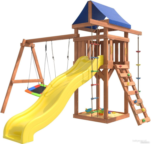 National Tree Company Качели лодочка и прямоугольное гнездо Лодка IgroWoods ДП-9 - детский товар