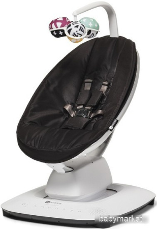 Шезлонг 4moms Mamaroo New 2001004 (черный)