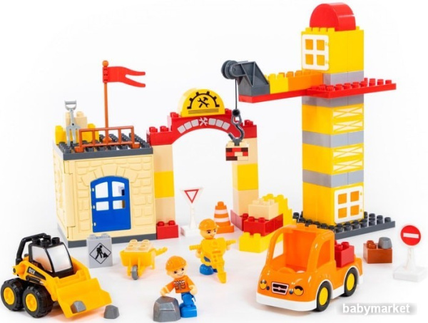 Полесье 77608 Строительная фирма - детский товар