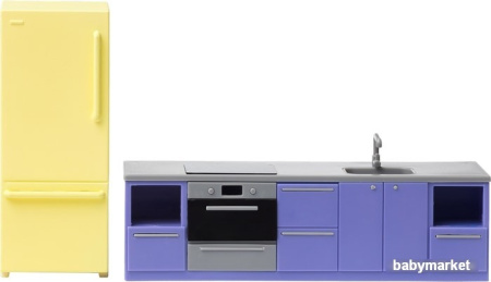 Мебель для кукольного домика Lundby Базовый набор для кухни 60305500