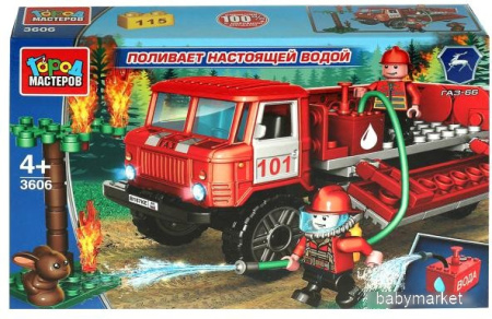 Конструктор Город мастеров SB-3630 Pickup Пожарная служба