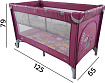 Манеж-кровать Baby Tilly Rio Plus T-1021 (фиолетовый)