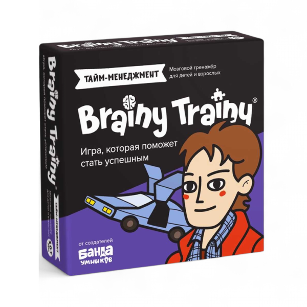 Настольная игра Brainy Trainy Тайм-менеджмент УМ677