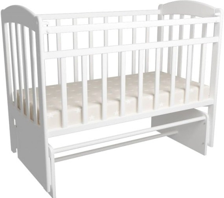 Детская кроватка ФА-Мебель Милена 2 (белый)