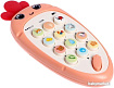 Музыкальная игрушка Zabiaka Крошка-Моркошка 5148882 (розовый)
