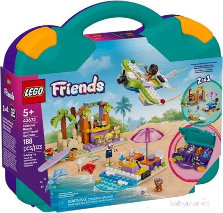 Купить LEGO Friends Креативный пляжный чемодан 42672 для детей - фото товара