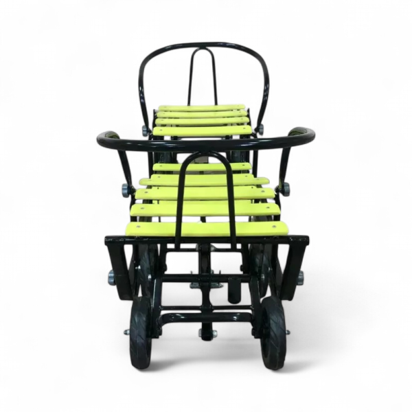 Санки детские GalaXy Погодки универсал 1 Чёрный/Лимон