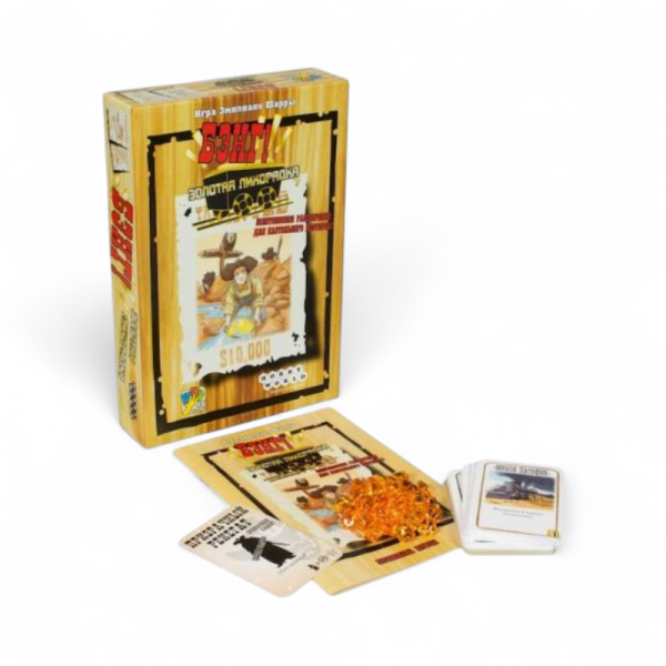Дополнение к настольной игре Мир Хобби Бэнг! Золотая лихорадка - детский товар