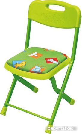 Детский стул Nika СТУ8/3 Зверята (зеленый)