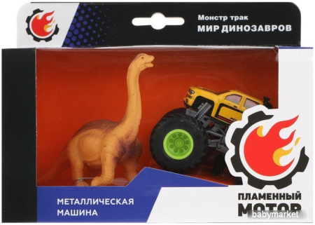 Внедорожник Пламенный мотор Монстр трак Мир динозавров 870533