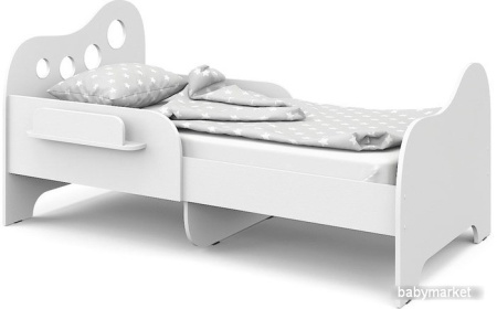 Кровать Pituso Asne (бодега светлая/белый)