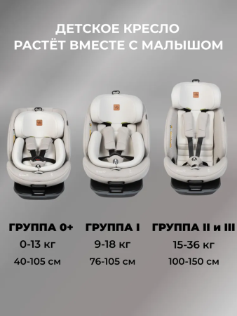 Детское автокресло VipBaby Everest I-Size LYB839 Moonstone