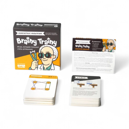 Купить Настольная игра Brainy Trainy Инженерное мышление УМ547 для детей - фото товара